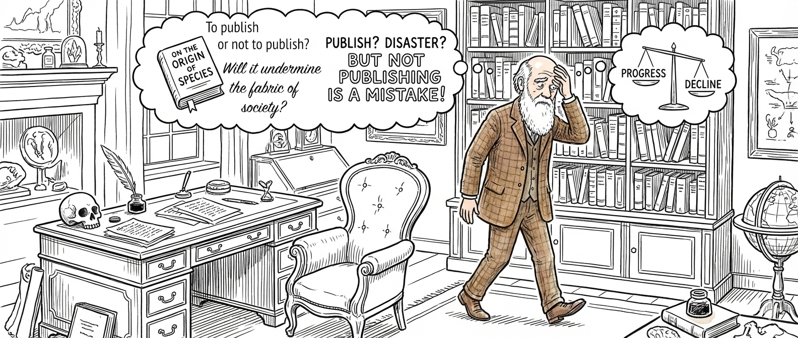 Charles Darwin's dilemma