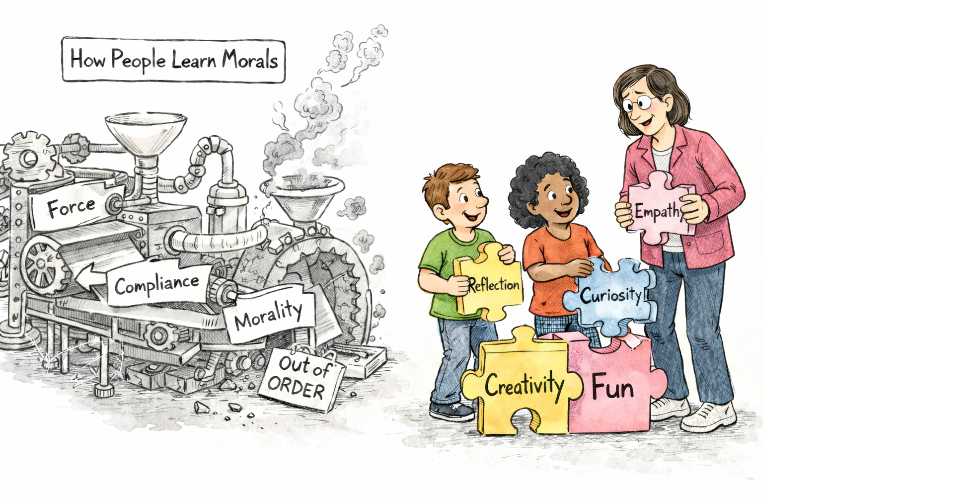 moral knowledge is not created by coercion